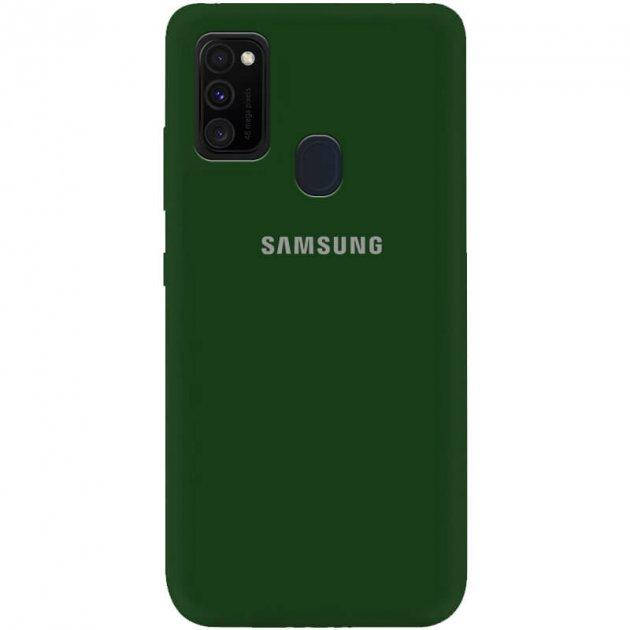 

Накладка Silicone Case Samsung M30S/M21 Хаки