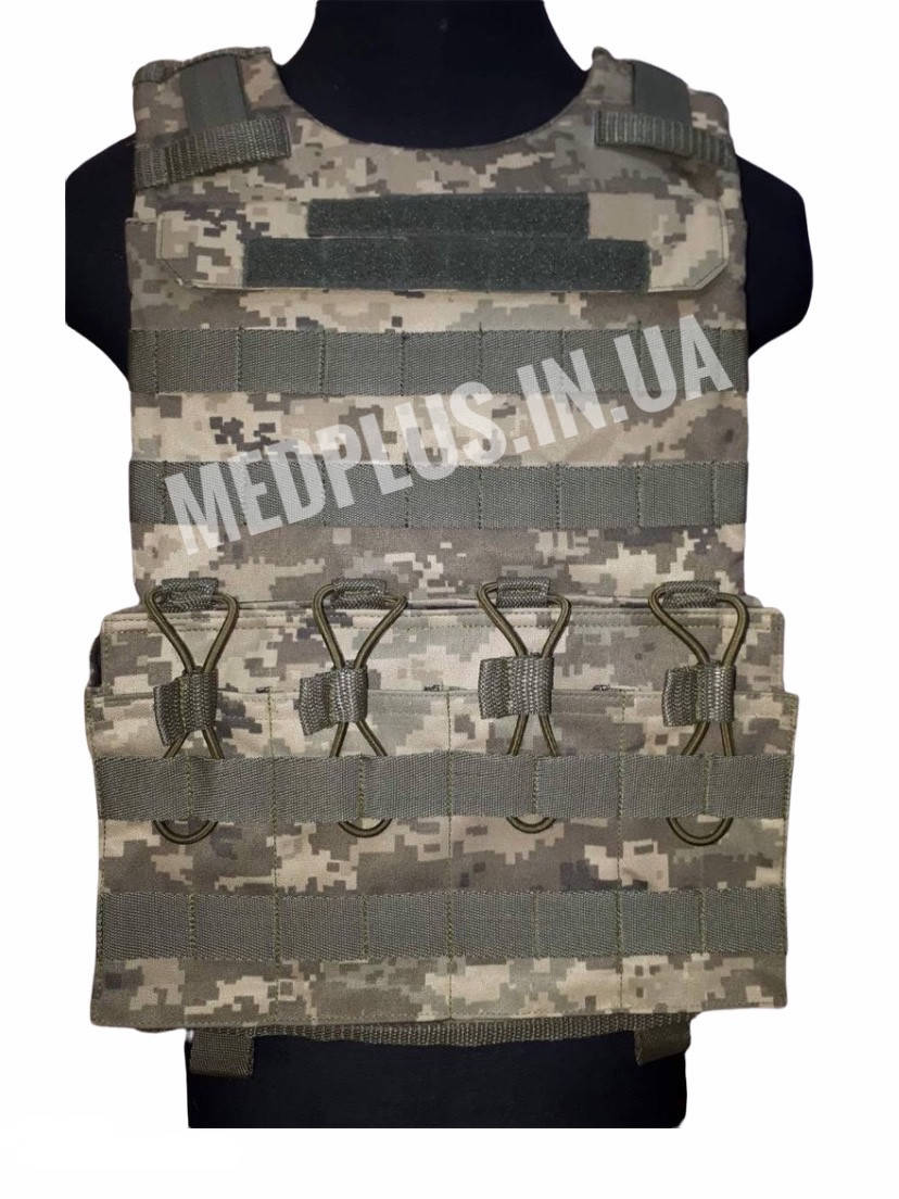 

Тактическая плитоноска+разгрузка 2в1 (съемная разгрузка)