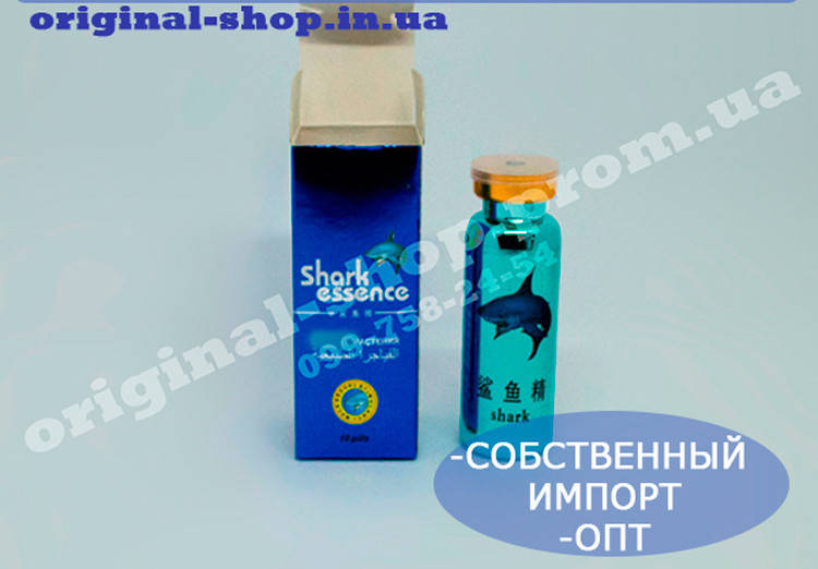 

Капсулы для повышения потенции "Акулья эссенция Шарк"