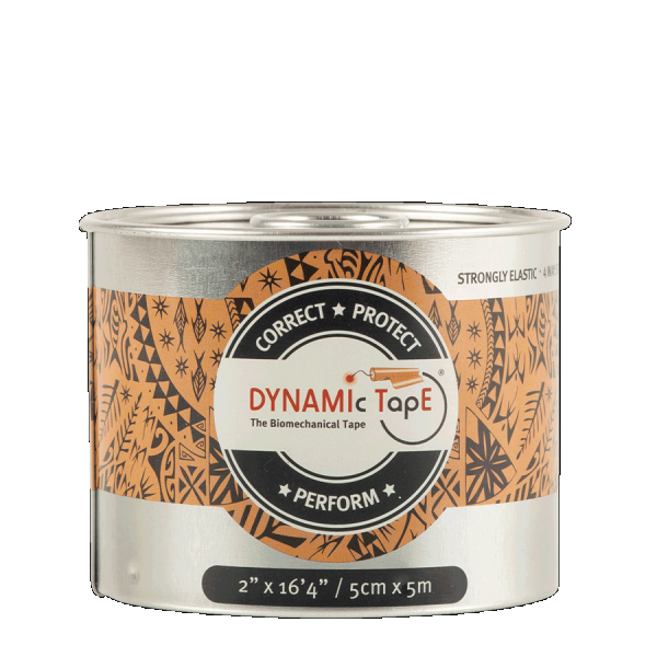 

Биомеханический тейп Dynamic Tape 5см х 5м с черным тату