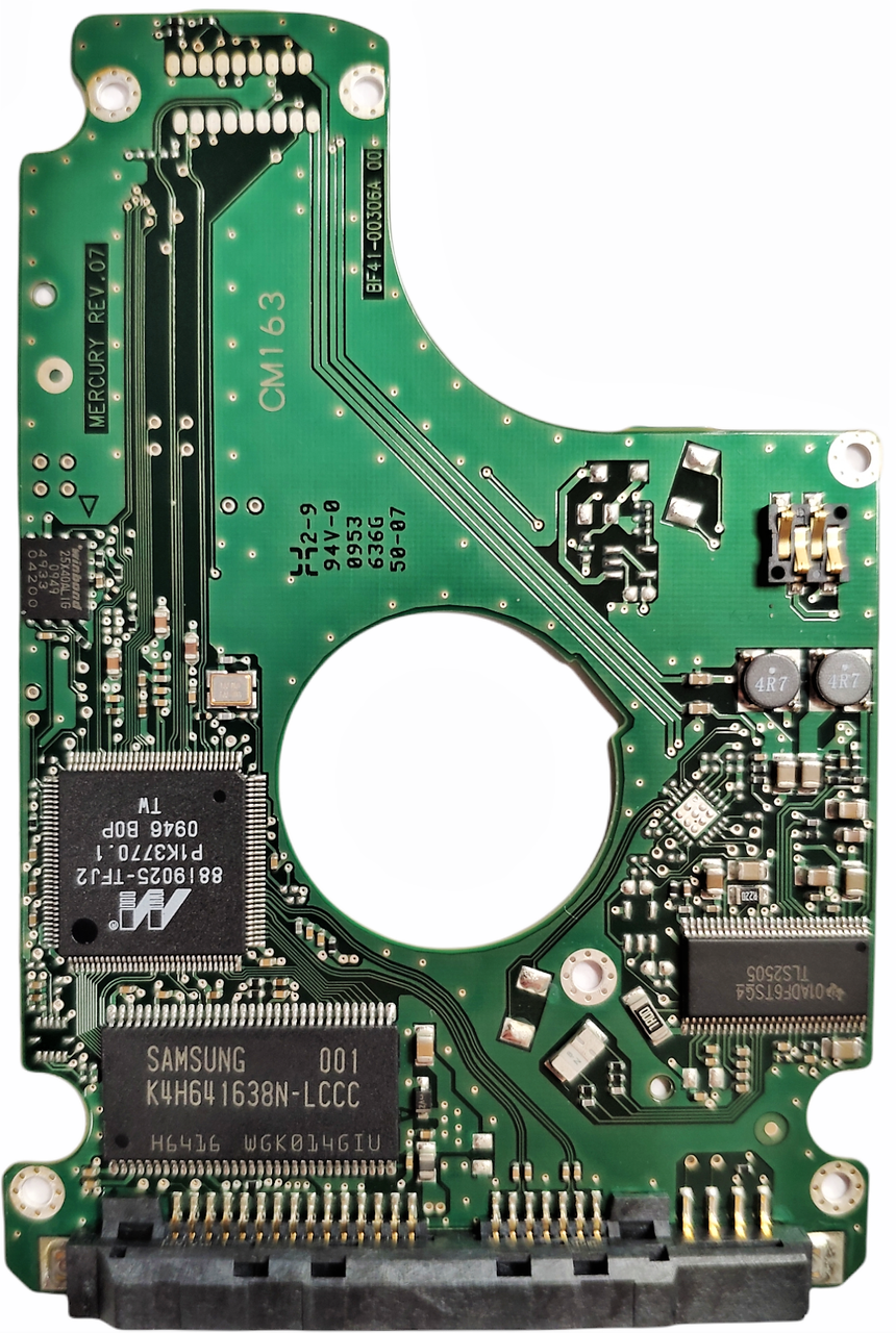 

Плата HDD PCB SATA 2.5 Samsung BF41-00306A (HM161GI HM251HI HM321HI HM500II HM641JI)