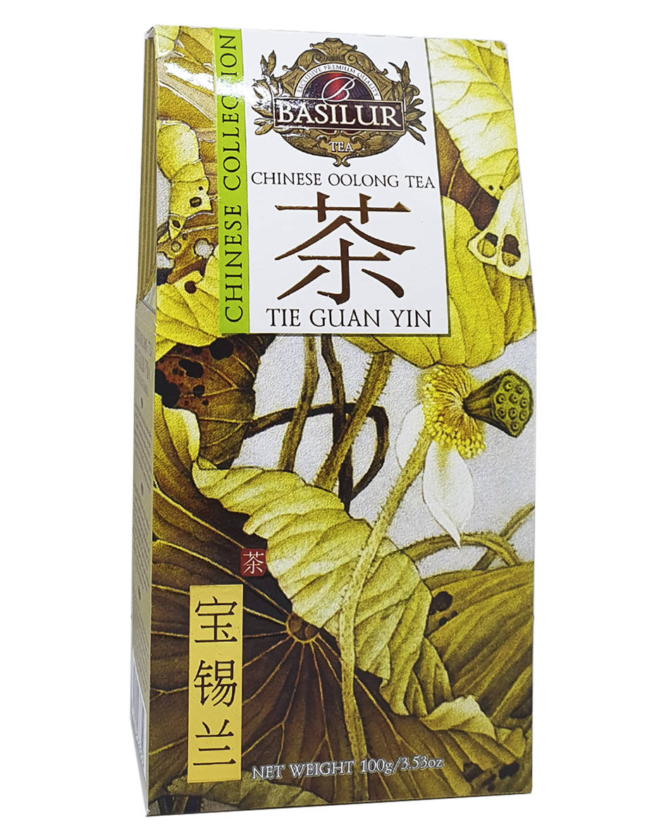 

Чай Basilur Китайська колекція напівферментований улун Tie Guan Yin 100 г (54907)