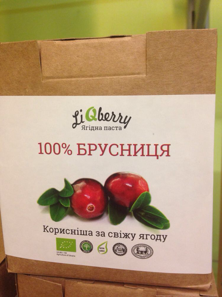 

Брусничная паста "LiQberry" 550 мл