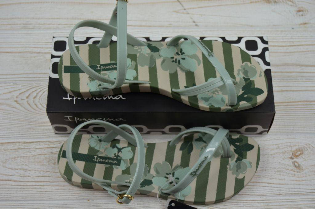 

Вьетнамки женские Ipanema 20737 зеленые резина