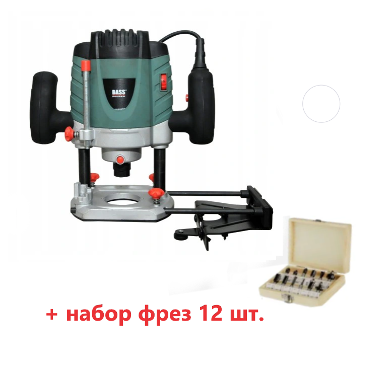

Фрезер BASS + набор фрез 12 шт