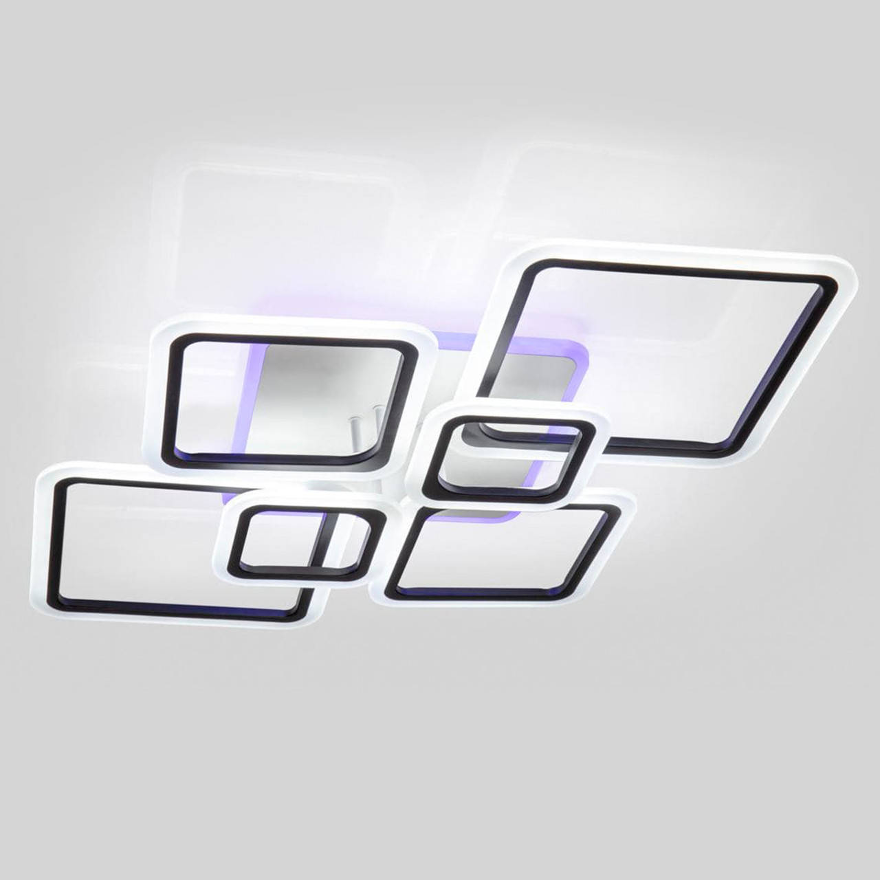 

Люстра светодиодная 150 ват Люстра Led 1140/6 Bk, Черный