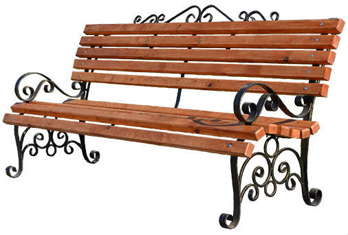 

Скамья парковая деревянная Юлия 2м