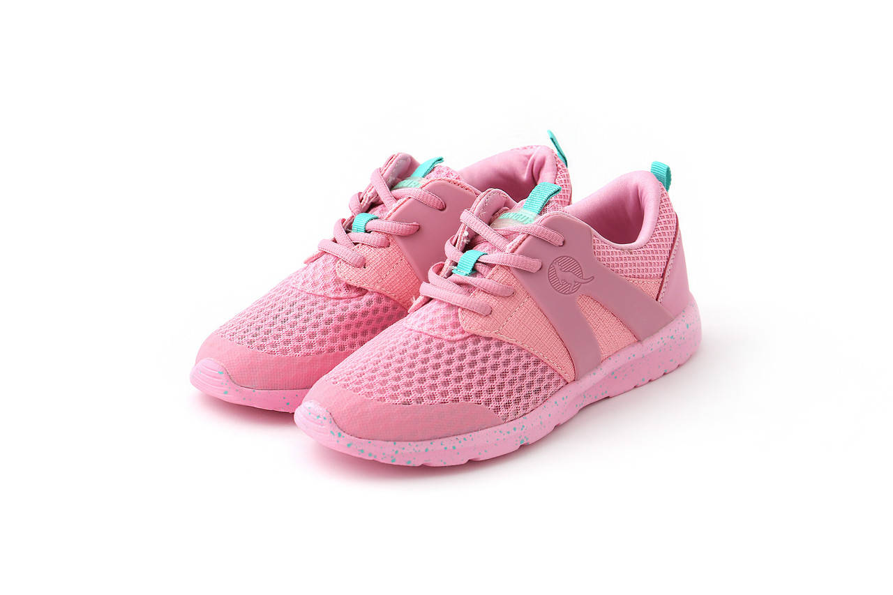 

Кроссовки для девочки подростковые летние из текстиля розового цвета на низкой платформе Canguro 35-39 размера 24.5, 38