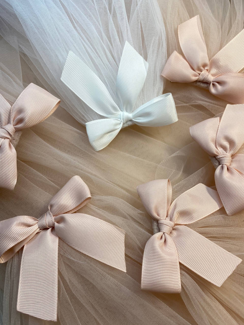 

Фата на девичник беж Комплект (5+1) 50см, Бежевый