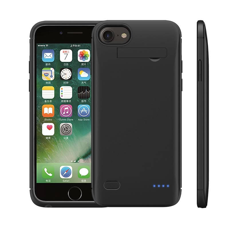 

Чехол зарядка для iPhone 6/6s/7/8 5200 mAh Black, Черный