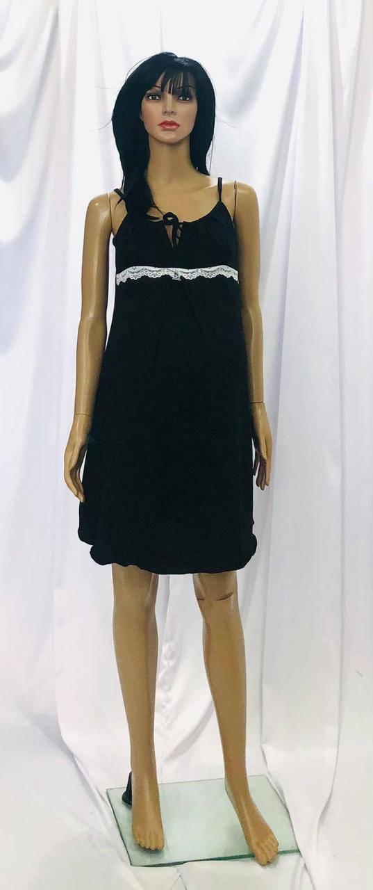 

Ночная рубашка на бретели в роддом