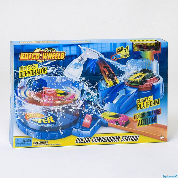 

ТРЕК HOT WHEELS 50х7х31см S 8860 Покраска авто машинка меняет цвет, в коробке