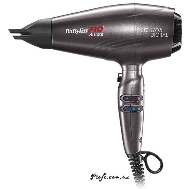 

Фен для волос BaByliss PRO BAB7500IE Stellato Digital