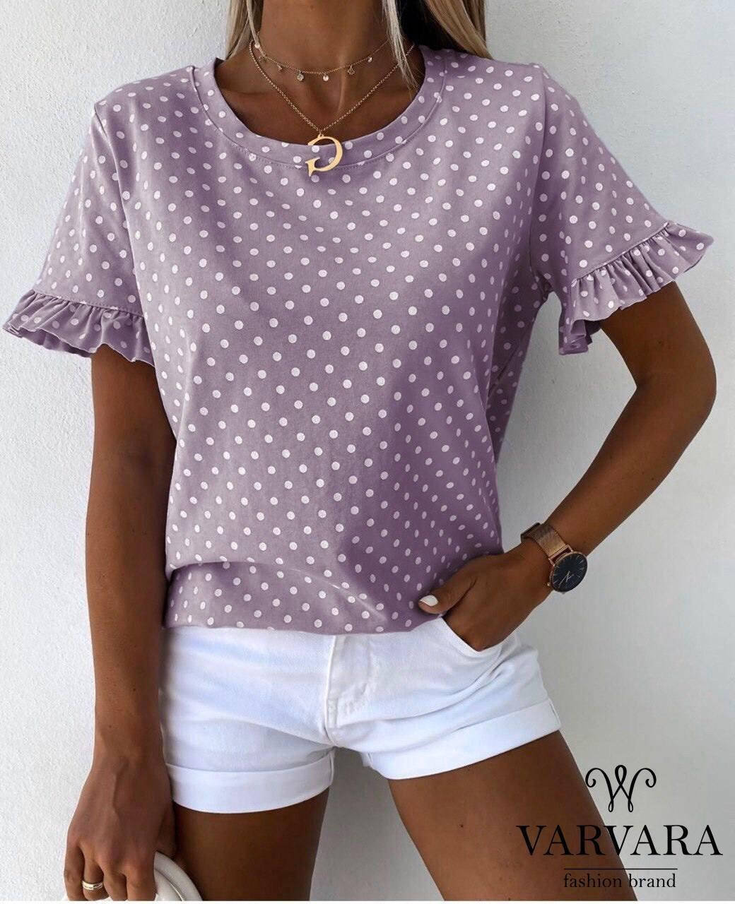 

Блузка женская софт (42-46)(3цв) "VARVARA" недорого от прямого поставщика, Разные цвета