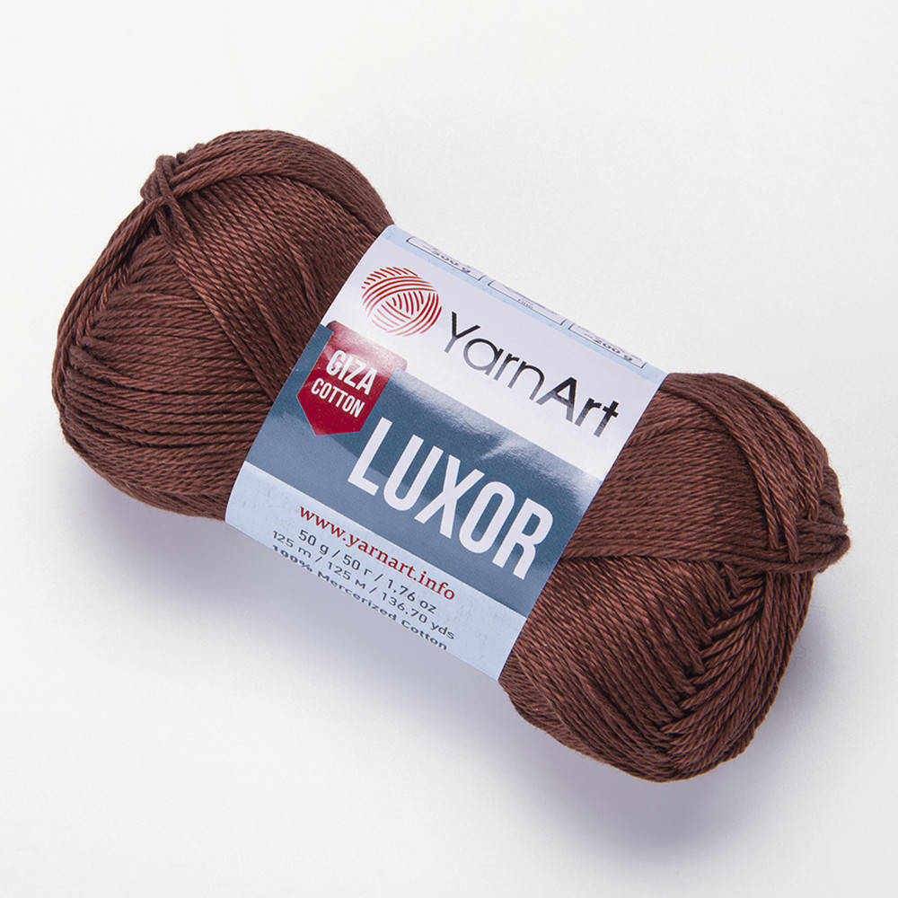 

YarnArt Luxor (Ярн Арт Луксор) № 1226 шоколад (Пряжа хлопок, нитки для вязания)