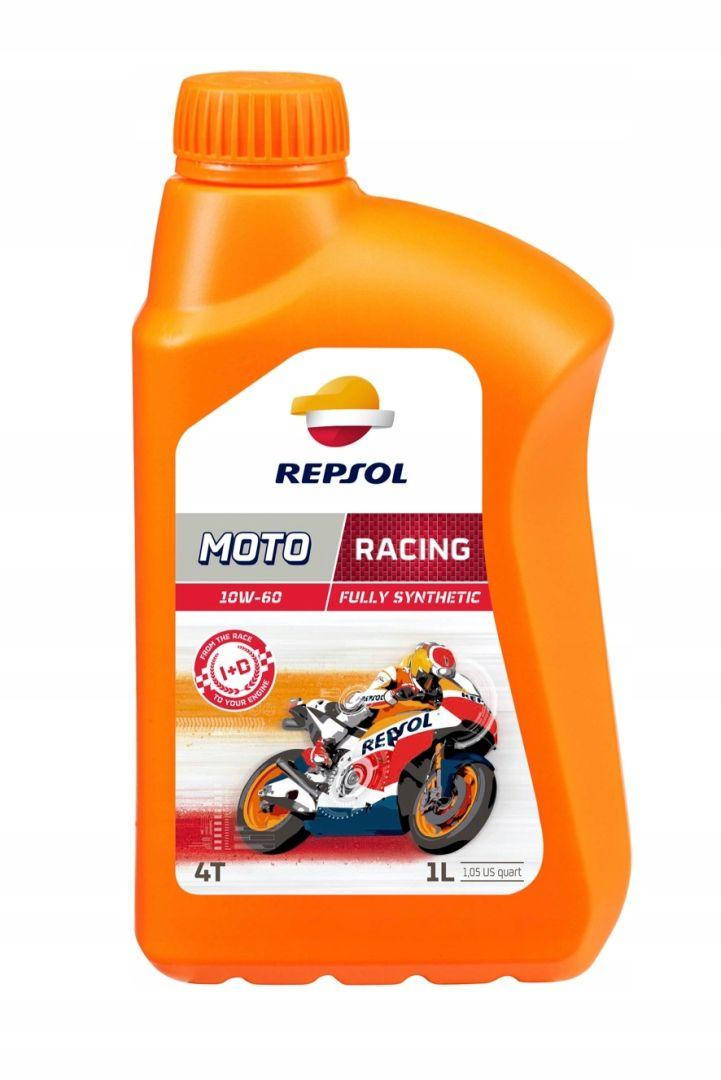

REPSOL МОТОРНОЕ МАСЛО 4T MOTO RACING 10W60 1L MA2 SYNTETYCZNY (12)/RP160G51