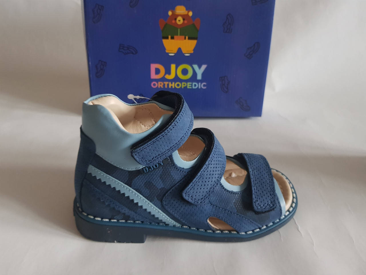 

Ортопедичні сандалі на хлопця Турція Djoy розмір с 26-30 28, Синий
