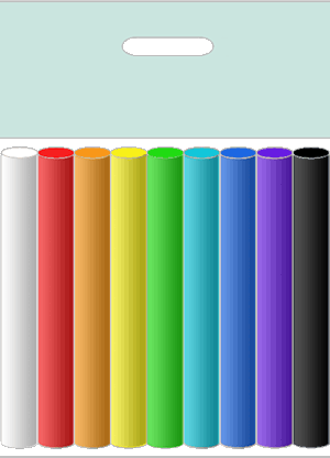 

Полімерна глина 9 кольорів "Веселка"