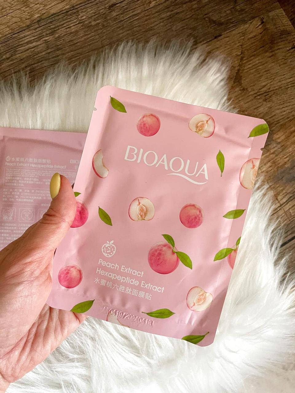 

Маска для лица с экстрактом персика Bioaqua Eruyn Beauty Skin Facial Mask