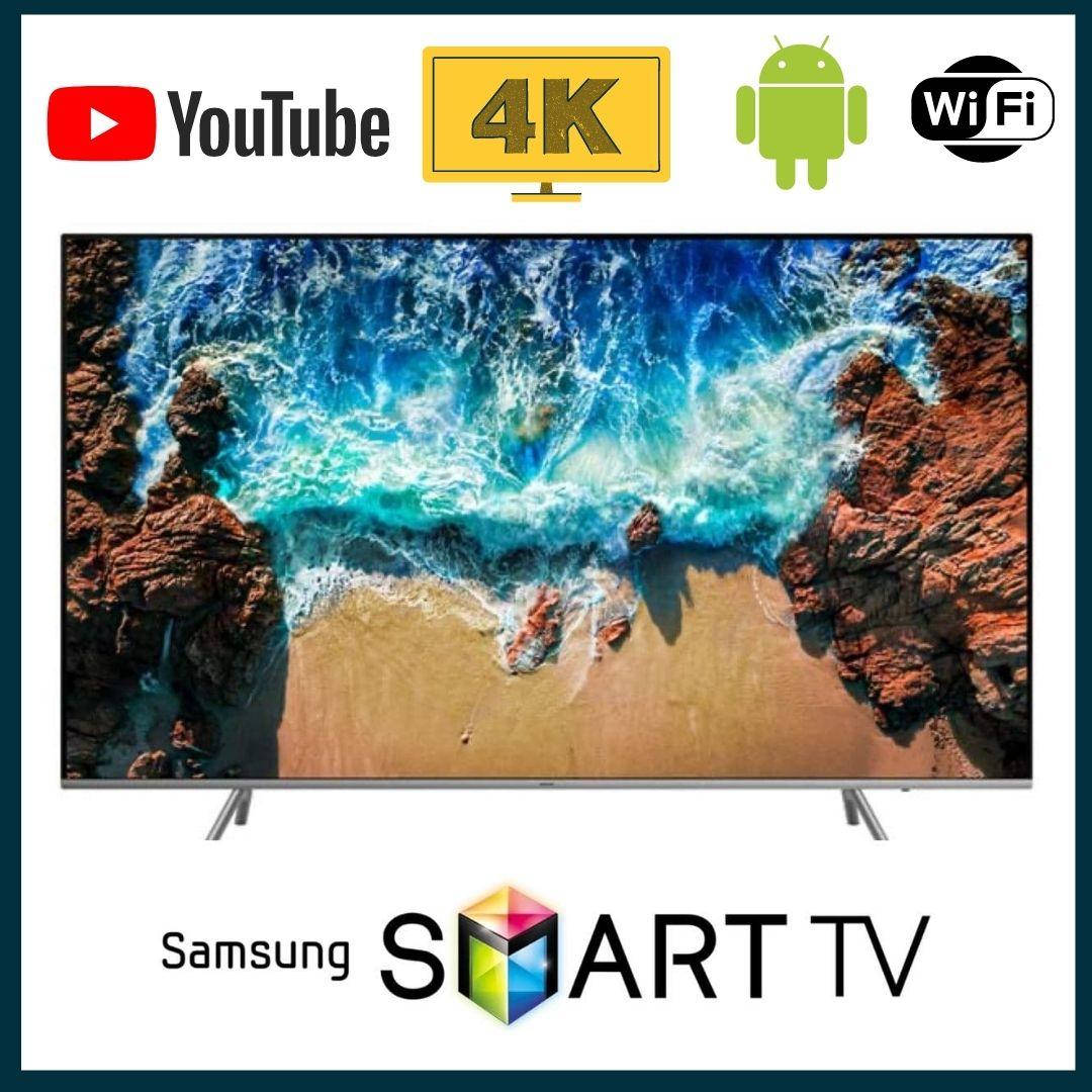 

Телевізор Samsung Smart Android 11 Tv зі смарт 4к Wi-Fi Телевизор Смарт Самсунг Гарания 2 года