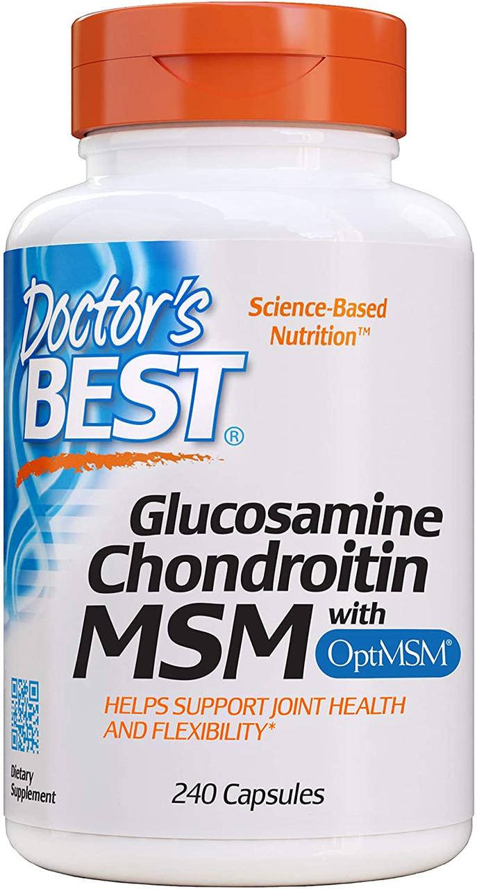 

Doctor's Best Glucosamine Chondroitin MSM 240 капсул