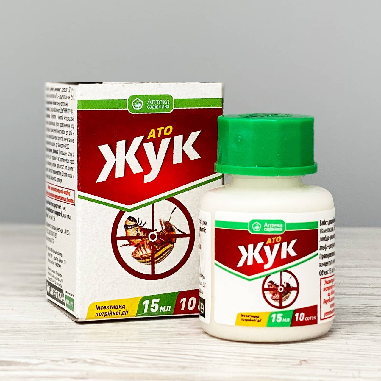 

Инсектицид АТО Жук 15 мл Аптека Садовника