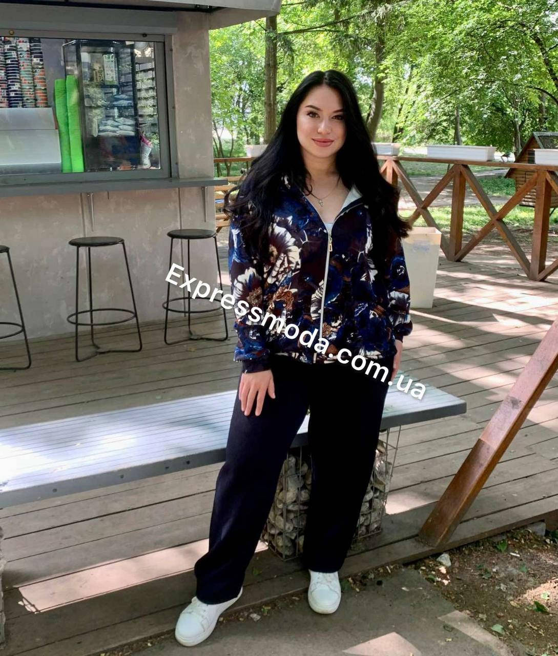 

Спортивний костюм Квітка синя, Синий