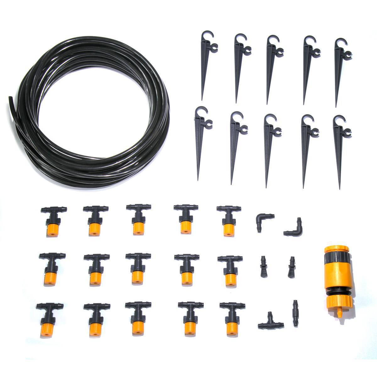 

Набор 1005-S системы туманообразования из стойкого к воздействию солнечного излучения и химикатов ПВХ