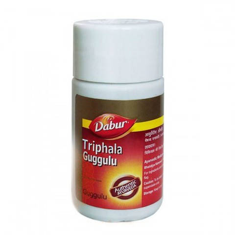 

Трифала Гуггул Дабур 80 табл (Triphala Guggulu Dabur)