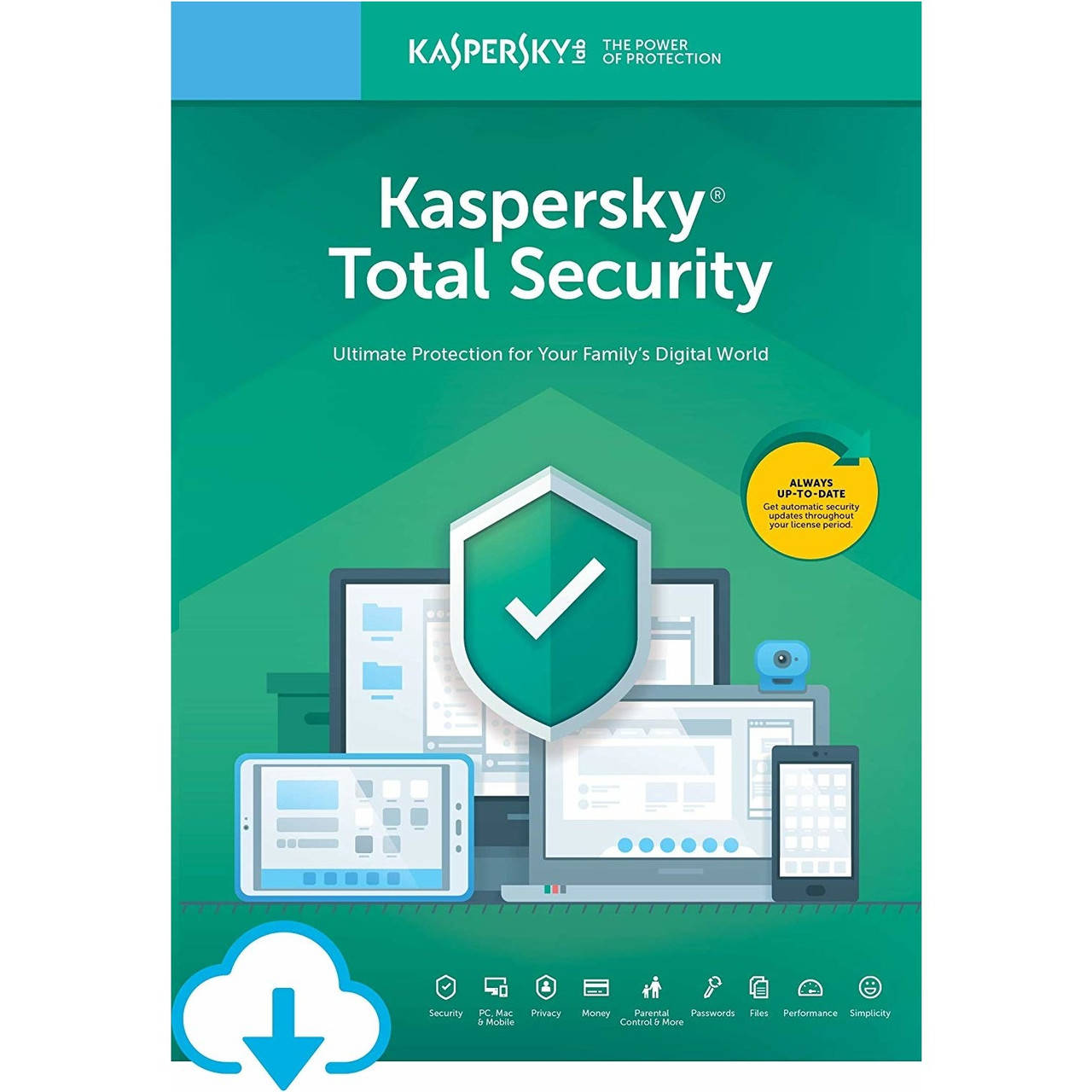 

Kaspersky Total Security 1 устройство на 1 год (Лицензионный ключ)
