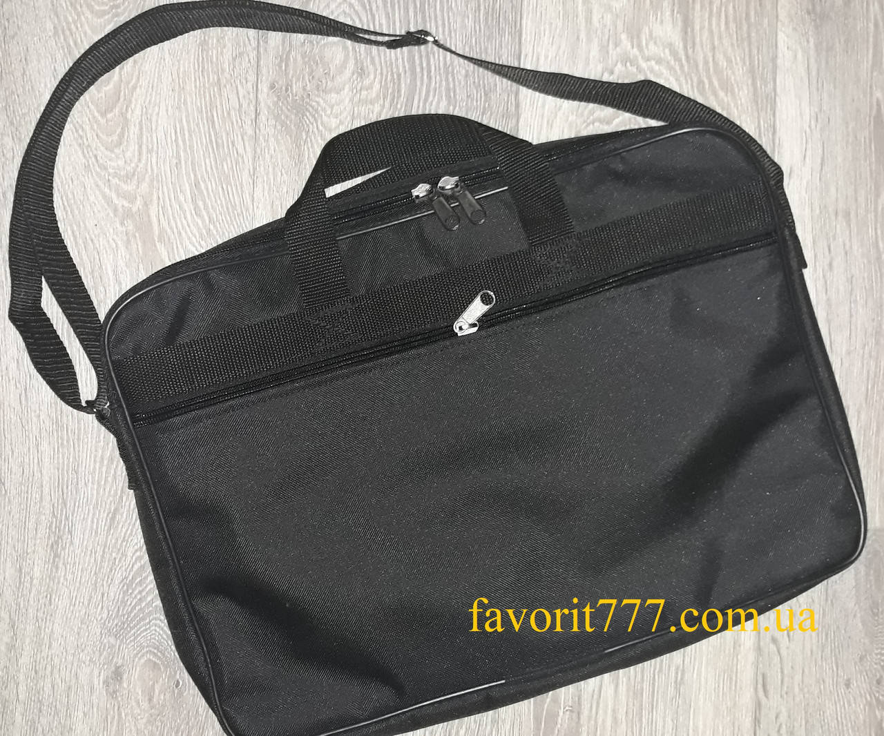 

Сумка для ноутбука с диагональю 17,3" 17,4 дюймов до 18" (Favorit N-23), Черный