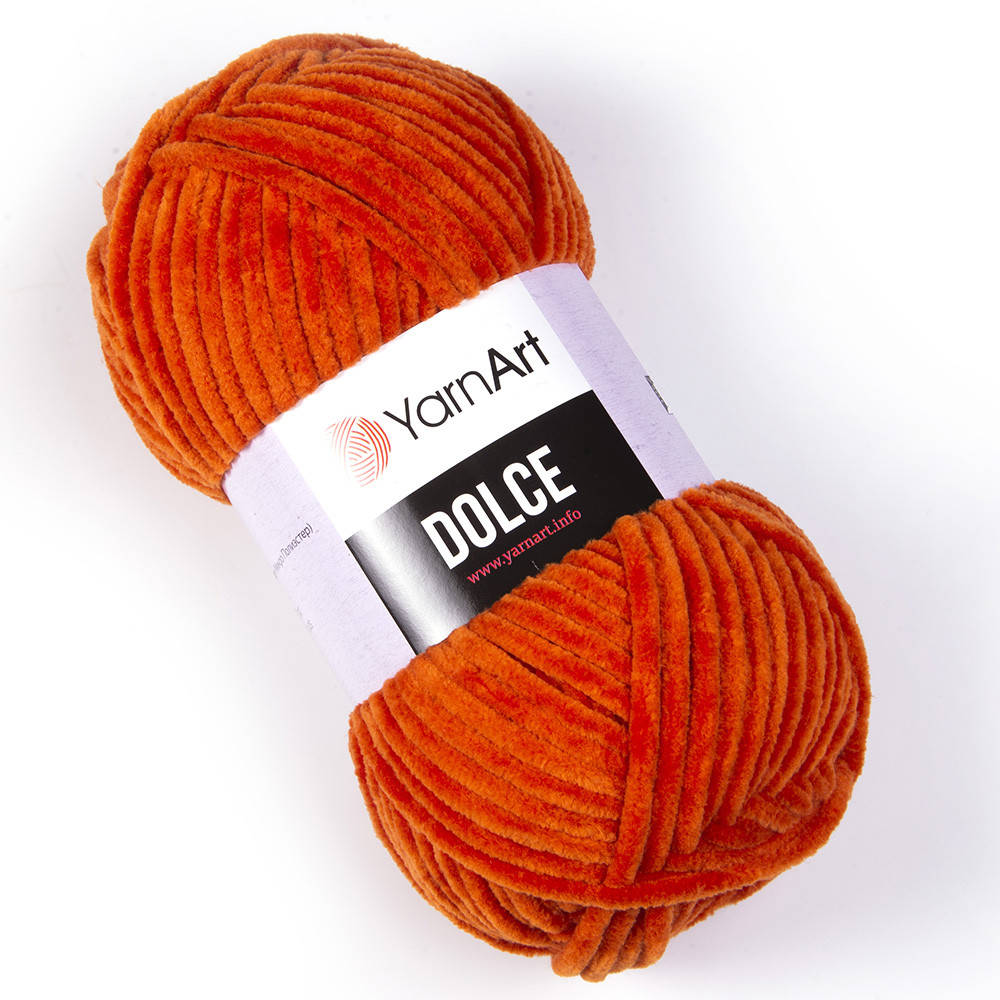 

778 Пряжа YarnArt Dolce рыжий
