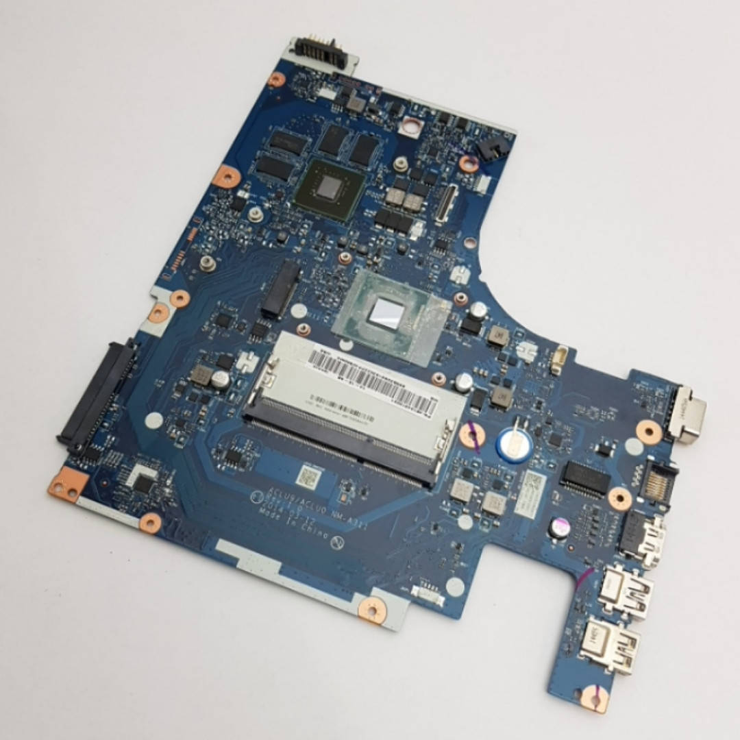 

С дефектом. Материнская плата Lenovo G50-30 DIS N3540 с разборки (не раб. usb)