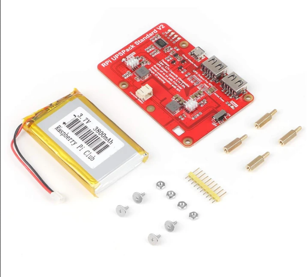 

Power Bank UPS V2 3800mAh 5V 3A для Raspberry Pi