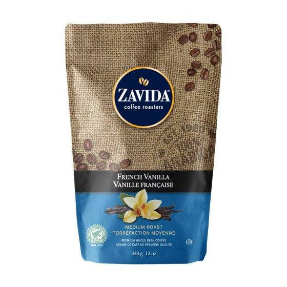

Кофе зерновой Zavida French Vanilla "Французская Ваниль"Обжарка Средняя 340г