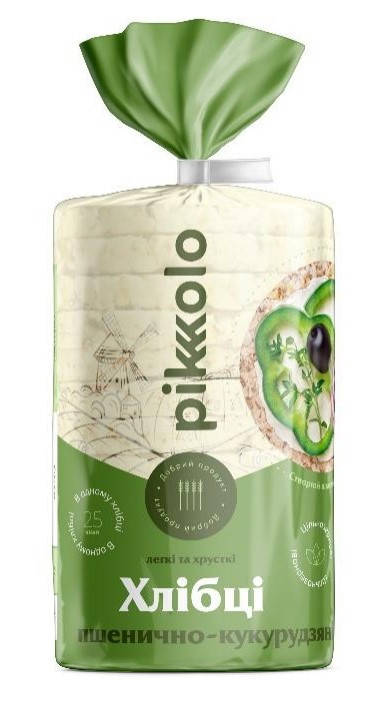

Хлебцы хрустящие пшенично-кукурузные Пиколо, 100 г