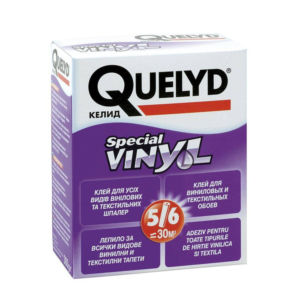 

Клей обойный Quelyd Келид Виниловый 300гр Прозрачный 2000000015644