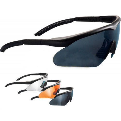 

Очки тактические Swiss Eye Raptor black ,с кейсом 10161