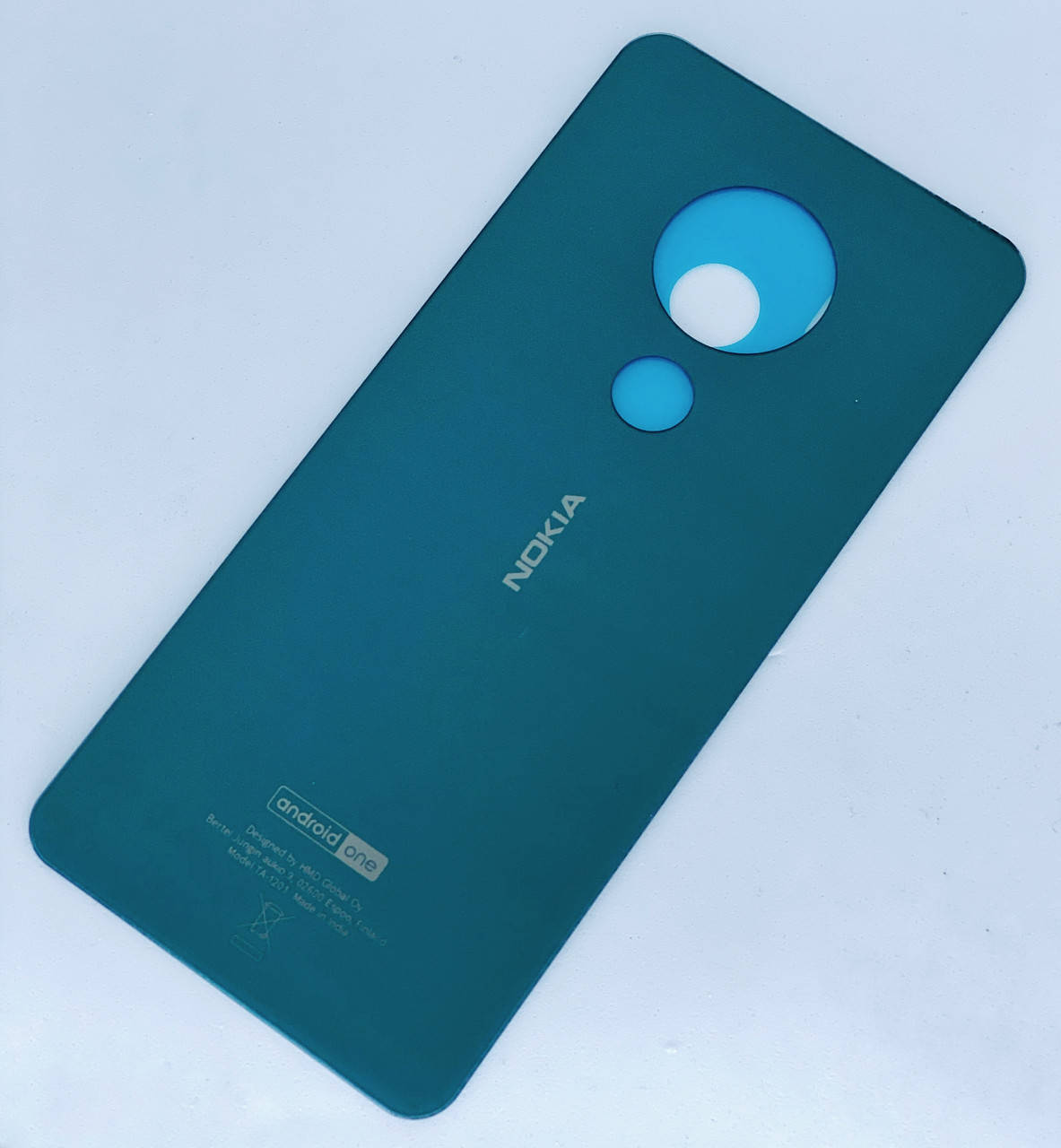 

Задняя крышка для Nokia 7.2 Dual Sim TA-1196, зеленая, оригинал, Зелёный