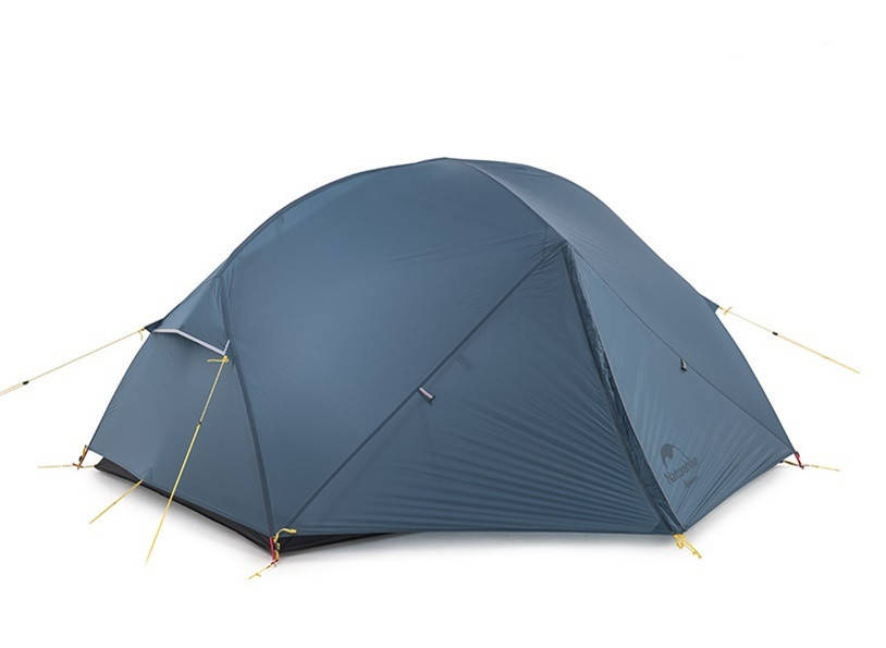 

Двомісний намет Naturehike Mongar 2 15D нейлон синій NH17T007-Z, Синий