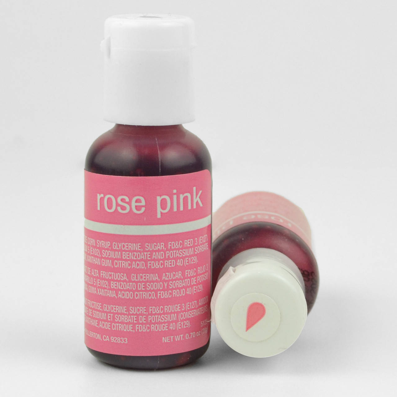 

Гелевая краска Chefmaster Розовая/Rose Pink 20 гр