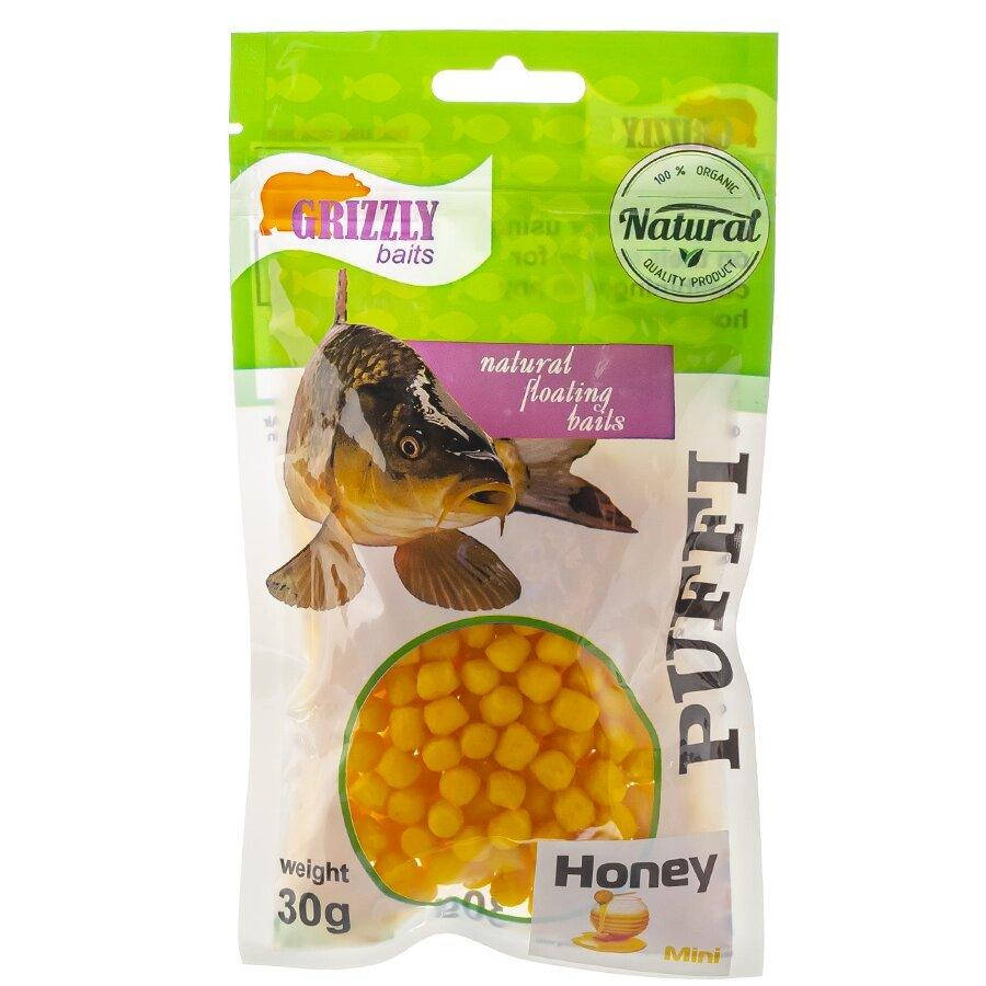 

Воздушное тесто Grizzly Baits Puffi Honey (Мед) 8мм 30г