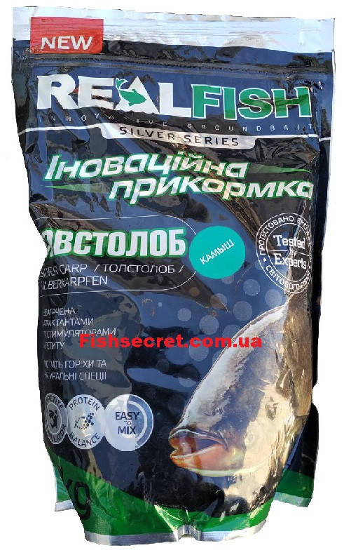 

Рыболовная прикормка REAL FISH камыш