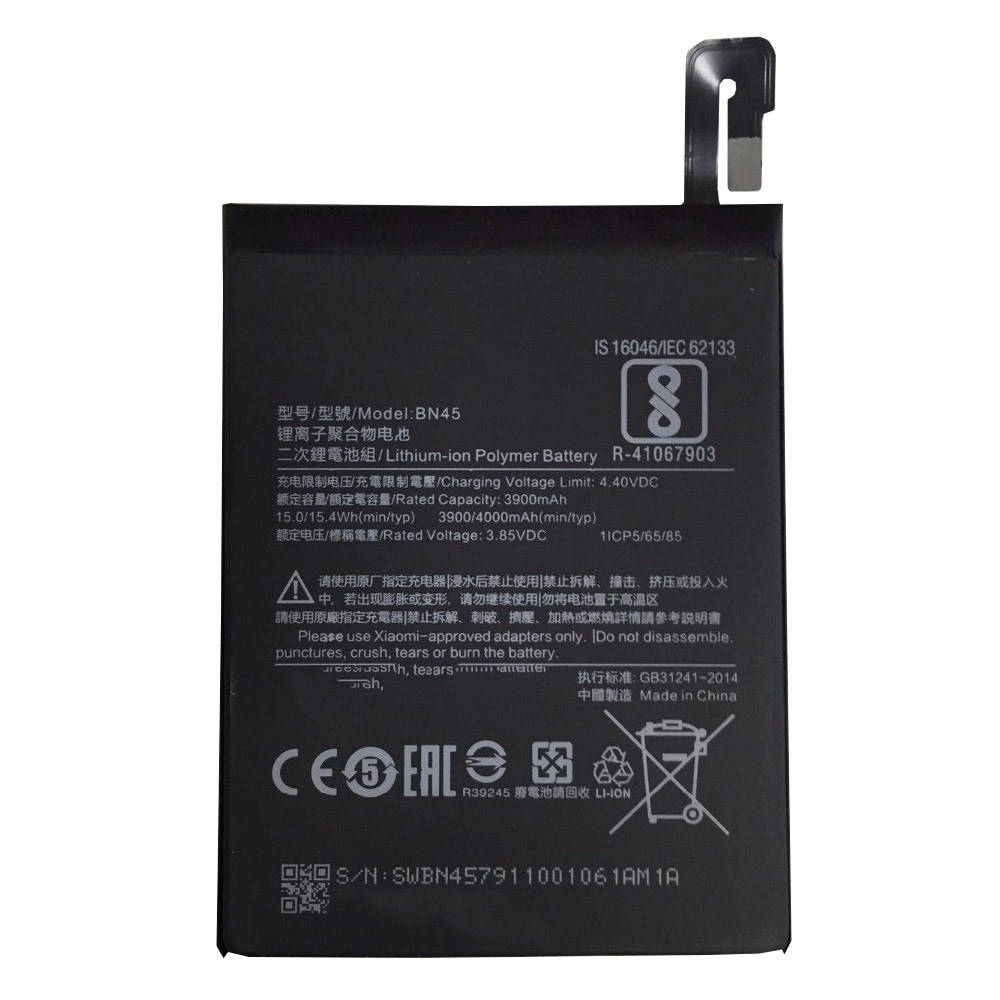 

Аккумулятор (АКБ батарея) Xiaomi BN45 Redmi Note 5 / Note 5 Pro MEI7S, MEI7 4000 mAh