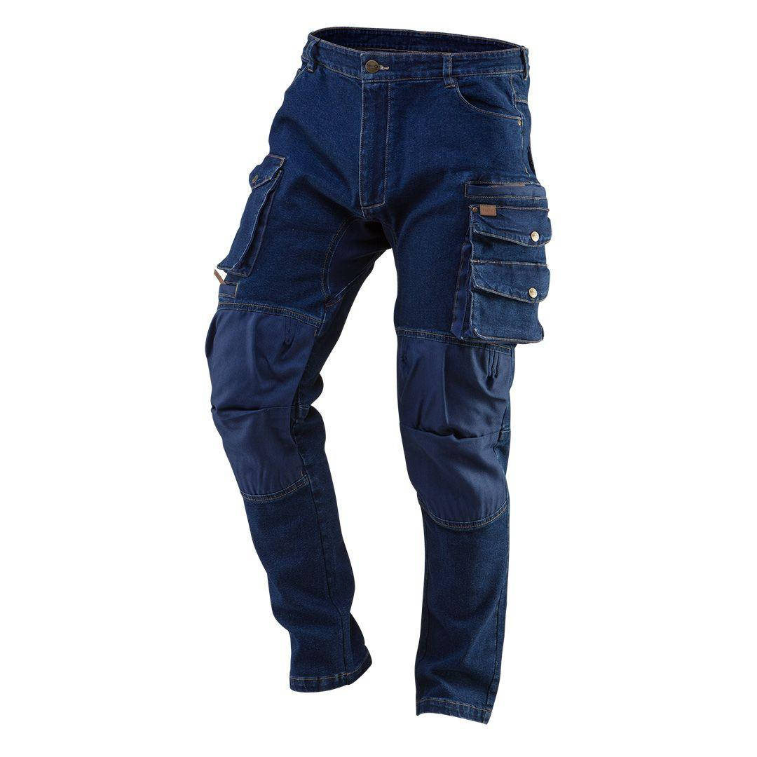 

Рабочие брюки Denim NEO Tools 81-228-M (размер M), Синий