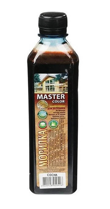 

Морілка MASTER color для дерева 0,5л Сосна
