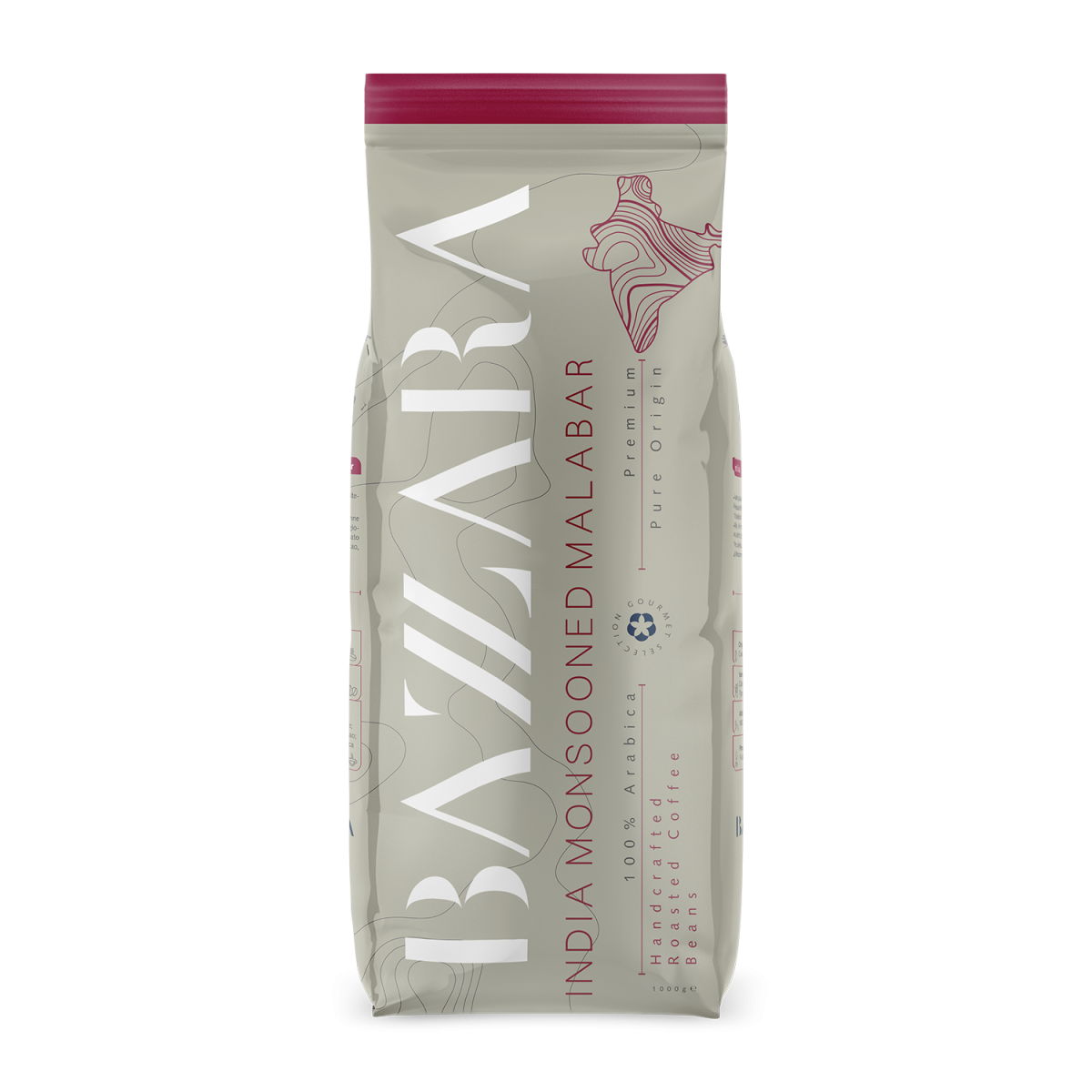 

Кофе в зернах Bazzara India Monsooned Malabar 250г