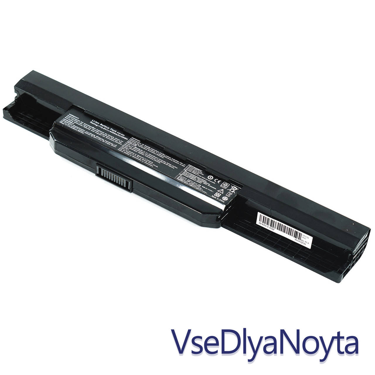 

Батарея для ноутбука Asus A32-K53 (A43, A53, K43, K53, X53, X54) 10.8V 4400mAh, Black