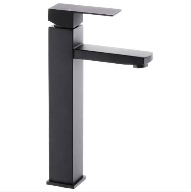 

Смеситель для умывальника Mixxus KUB 001 High Black, Черный