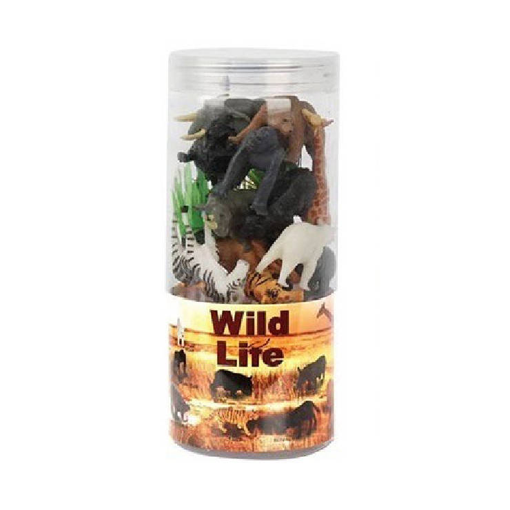 

Игрушечные животные Metr+ D-60-61-62 12 шт в наборе (Wild Life)